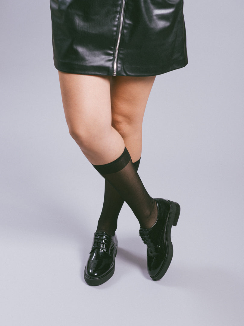 women's black oxford shoes