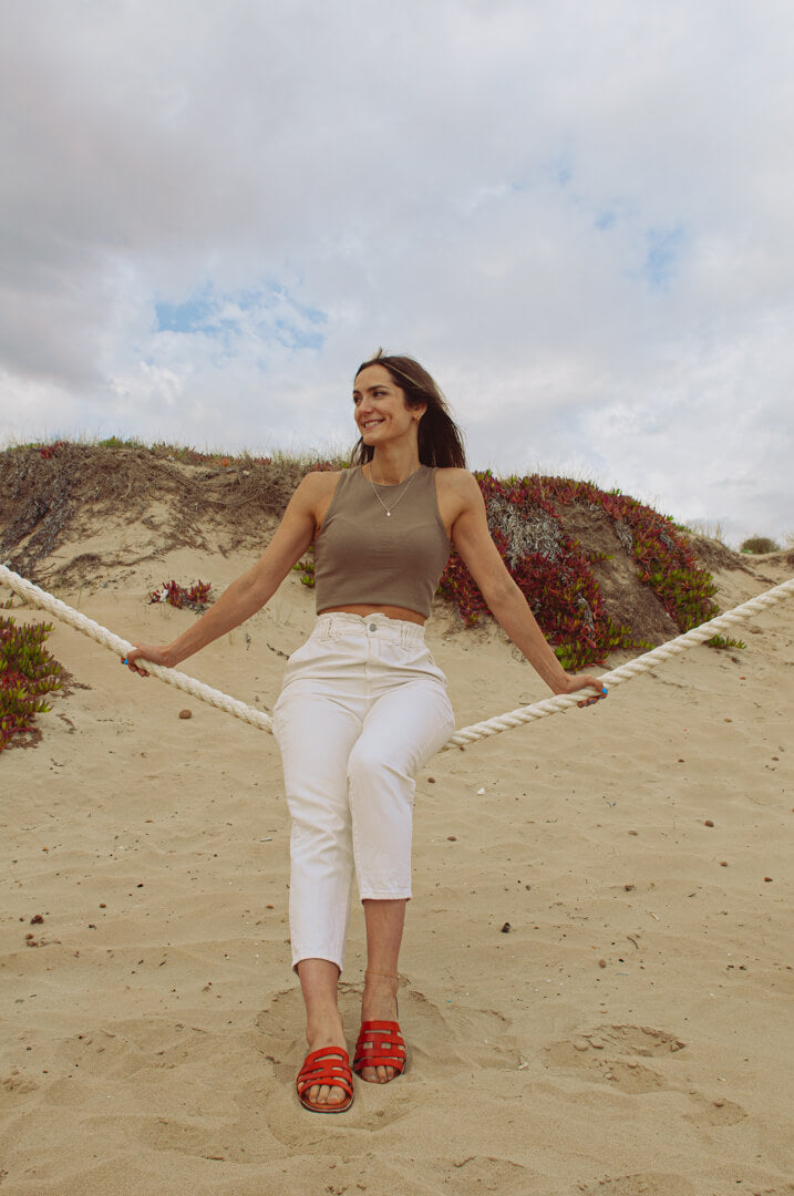 Sandalia para la playa