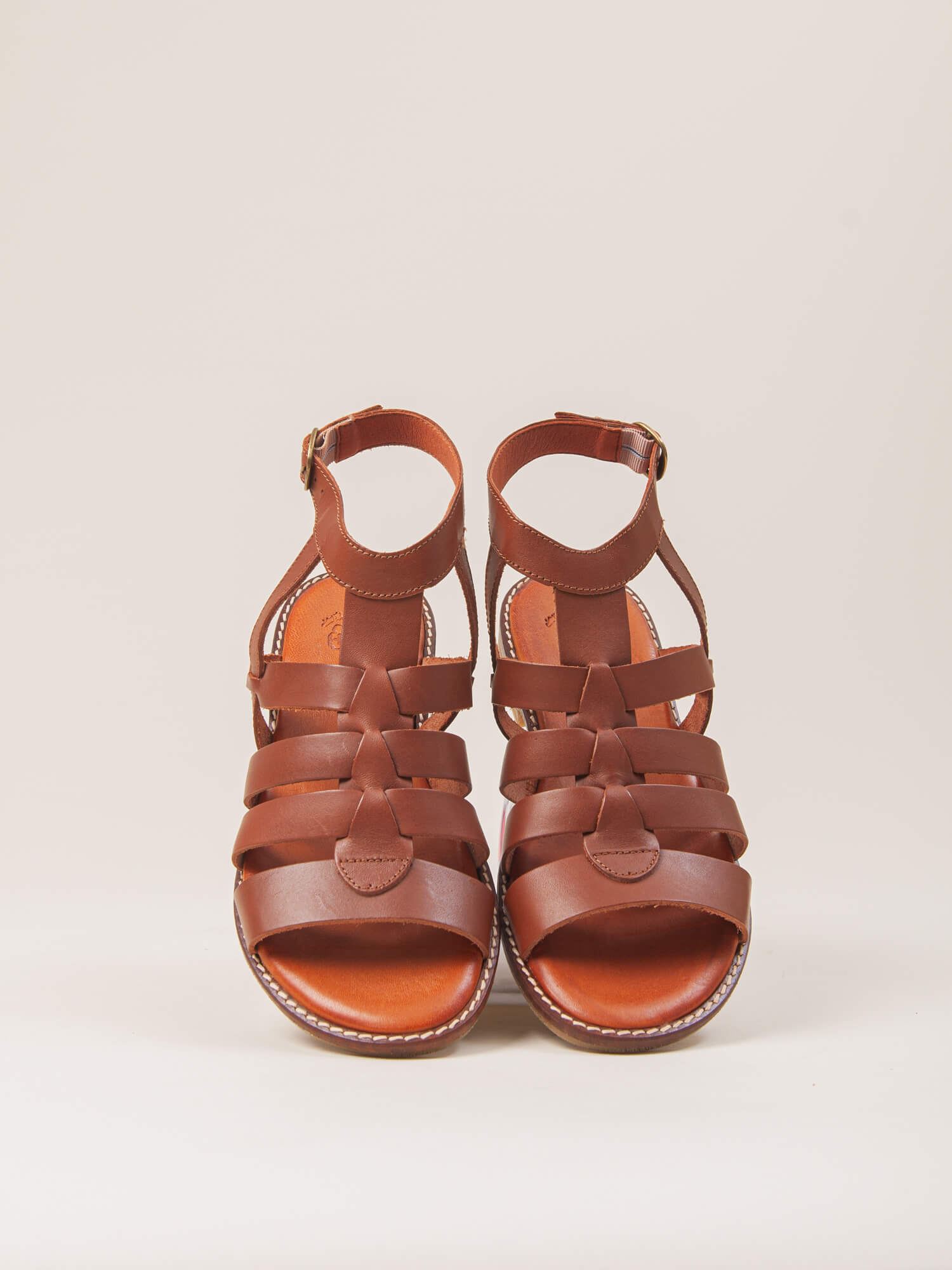 Sandalias planas romanas discount mujer